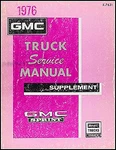 1976 Gmc Sprint Original Shop Manual Supplement Oem Repair Service Book. Fixed Price $23.99.