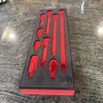 Snap-on FM209EX01BR Pc 3/8 Drive Extension Adapter Set. Fixed Price $199.95.