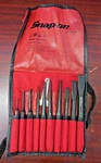 Snap-on Punch And Chisel Set 11PC PPC710BK. Fixed Price $135.00.