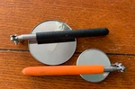 Pair Of Blue Point Telescoping Mirrors. Fixed Price $50.00.