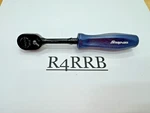 Snap-on Tools Rare Power Blue 1/4" Drive Hard Grip Black Fixed Ratchet GTHLD72MB. Fixed Price $249.95.
