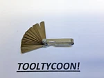 Blue Point Tools Usa 18 Blade Mini Straight Ignition Feeler Gauge Set FB316B. Fixed Price $44.95.