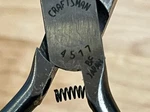 Craftsman 4517 Long Needle Nose Pliers Japan Vintage Black Handle Spring Tool. Fixed Price $30.00.