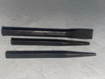 Matco Tools Mixed Lot Punches And Chisel. LC206M, PC125M, PS65M. Fixed Price $39.95.