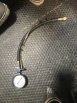 Fuel Pressure Gauge 0-100 Psi Vintage DD04. Fixed Price $30.00.
