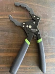 Matco Tools Auto-adjustable Oil Filter Pliers Green Ofaag. Fixed Price $50.00.