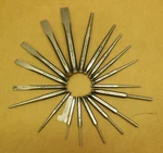 Snap-on Tools Underlined Logo 21PIECE Punch & Chisel Set 1964-1966 PPC-200-K. Fixed Price $450.00.