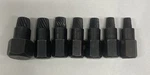 Matco SEX25-K,J,I,H,G,F,E 7 Piece Screw Extractor. Fixed Price $39.99.