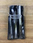 Vintage Craftsman Crown Logo Usa Wf Cold Chisel Set 94309 W/ Original Pouch. Fixed Price $22.80.