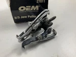 Used #23- Oem Tools 27011 2-TON Gear Pulley Puller, 2/3 Jaw, 3-1/4" Spread. Fixed Price $25.19.