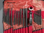 Snap On PPC210BK 22-PC Punch And Chisel Set Kit New Usa Tools Free Shipping!!. Fixed Price $399.00.