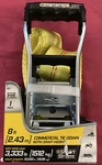 Commercial Tie Down Snap Hooks 8 Ft 3,333 Lb Ratchet 1. Fixed Price $39.99.