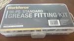 New Lagacy Workforce L5950 96 Pc Standard Grease Fitting Kit Retail $37.95. Fixed Price $20.32.