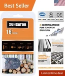Reliable 16-INCH Chainsaw 56 Drive Links, Semi-chisel For Precise Cuts. Fixed Price $12.74.
