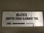 Kent Moore BO-47670 Cadillac 2005? Sts Adaptive Cruise Alignment Tool Laser Nos. Fixed Price $99.00.