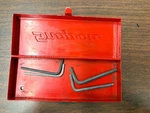 Snap On Allen Keys With Metal Box-kra 223A- Used-good Shape-collectible. Fixed Price $35.00.