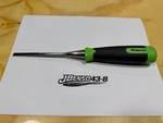Snap-on Tools New Green 1/4" Tip Composite Handle Soft Grip Chisel CHSL25G. Fixed Price $59.95.