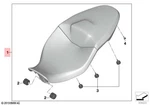 Genuine Bmw K69 0E43 Seat Bench 52538392380. Fixed Price $573.96.
