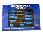 New Cornwell Tools 10PC Screwdriver Set CSD810S. Fixed Price $139.95.