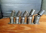 Snap-on Swivel Impact Sockets Drive Sae 1/2-3/4 Set Of 5 Ipl. Fixed Price $122.50.