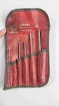 Vtg 6PC Matco Tools - SPRP6K Roll Pin Punch Set One Missing Red Pouch. Fixed Price $49.99.