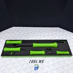 Snap-on Tools New 5PC Green Prybar Chisel Foam Set SPBSDC705FG. Fixed Price $599.95.