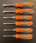 Matco Sae Hollow Nut Driver Lot 1/4" To 1/2" Brand New. Fixed Price $150.00.