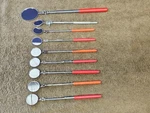 9 Adjustable Telescoping Inspection Mirror Mechanic Proto General Blue Point Lot. Fixed Price $54.53.