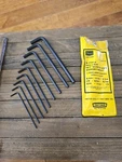 Vintage Sears Craftsman 9 Piece Hollow Set Screw Key Assortment No 46673 ( Nice. Fixed Price $15.00.