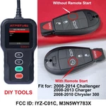For 2008 2009 2010 2011 2012 2013 2014 Dodge Challenger Charger Reomte Key Fob. Fixed Price $84.55.