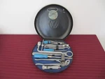Hazet Round Metal Toolkit Box With Original Tools Vw Volkswagen Circa 1953- 1955. Fixed Price $3999.00.