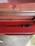 Snap-on 18 Spbiba Black Plastic Handle Steel Pry Bar. Fixed Price $34.99.