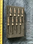 Snap On Pick, Awl, Hook, And Seal Rover Set, Grey .some Surface Rust. Fixed Price $89.00.