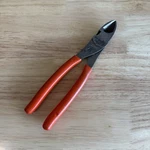 Snap-on Tools Usa Diagonal Side Cutters 8" High-leverage Red Soft Grip 388ACF. Fixed Price $39.99.