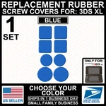 Color Screw Hole Rubber Dust Cover Plug For Nintendo 3DS Xl/ll - Black/white/red. Fixed Price $5.99.