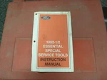 Ford Rotunda Partial Kit 1992 1/2 Essential Special Service Tool Set. Fixed Price $113.30.