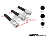 Bmw 1/2"DR Rim Locks Socket 10PT, 17PT, 21PT.. Fixed Price $35.99.