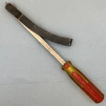 Vtg Mac Tools Usa FT15 Flywheel Turner Turning Red Clear Hard Handle Catch. Fixed Price $44.90.