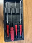 Mac Tools - Four Piece Long Pick Set With Plastic Case LOC#161. Fixed Price $49.99.