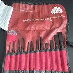 Mac Tools PC12PTSS 12-PIECE Steel Punch Set Black Kit Bag Included. Fixed Price $149.99.