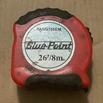 Blue Point By Snap On YASG155EM 26' 8M Tape Measuring Tool. Fixed Price $25.00.