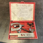Mac Tools Ft 158 Double Flaring Kit For 3/16 1/2 Pipe Sizes. Fixed Price $25.00.