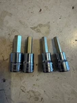 Snap On 4 Pc 3/8 Metric Hex Bit Socket Driver Set 6-8 Mm, 10 Fam Mint. Fixed Price $60.00.