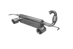 Fox Smart 453 Forfour 2X90MM Twin Pipe Sports Exhaust Original Brabus. Fixed Price $998.11.