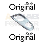 Saab 9-3 Gear Shift Surround Chrome 12792579 Manual 2003-2011 Used Genuine Oem. Fixed Price $89.99.