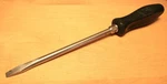 Vintage Snap-on SDD8 Flat Tip Screwdriver, Black Hard Plastic Handle, 8"- Blade. Fixed Price $12.50.