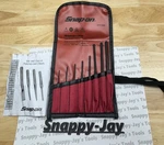 Snap-on Tools Usa New 8PC Roll Pin Punch Set W/storage Pouch PPR708BK. Fixed Price $159.95.