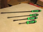 Matco PBSG4C Pc Green Curved Tip Prybar Set 8,12,17,25" Long. Fixed Price $125.00.