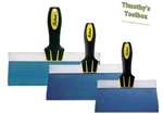 Richard Ergo-grip Blue Steel Taping Knife Set (8,10,12"). Fixed Price $49.99.