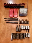 Mac Tools Mixed Sockets Punchs Scapers Starter Current Lot Of 25. Fixed Price $88.00.